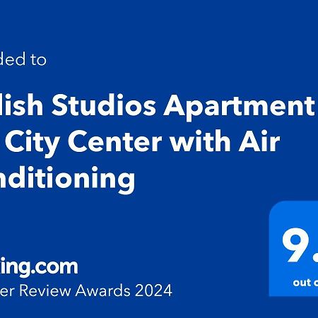 Stylish Studios Apartment In The City Center With Air Conditioning Budapest Bagian luar foto